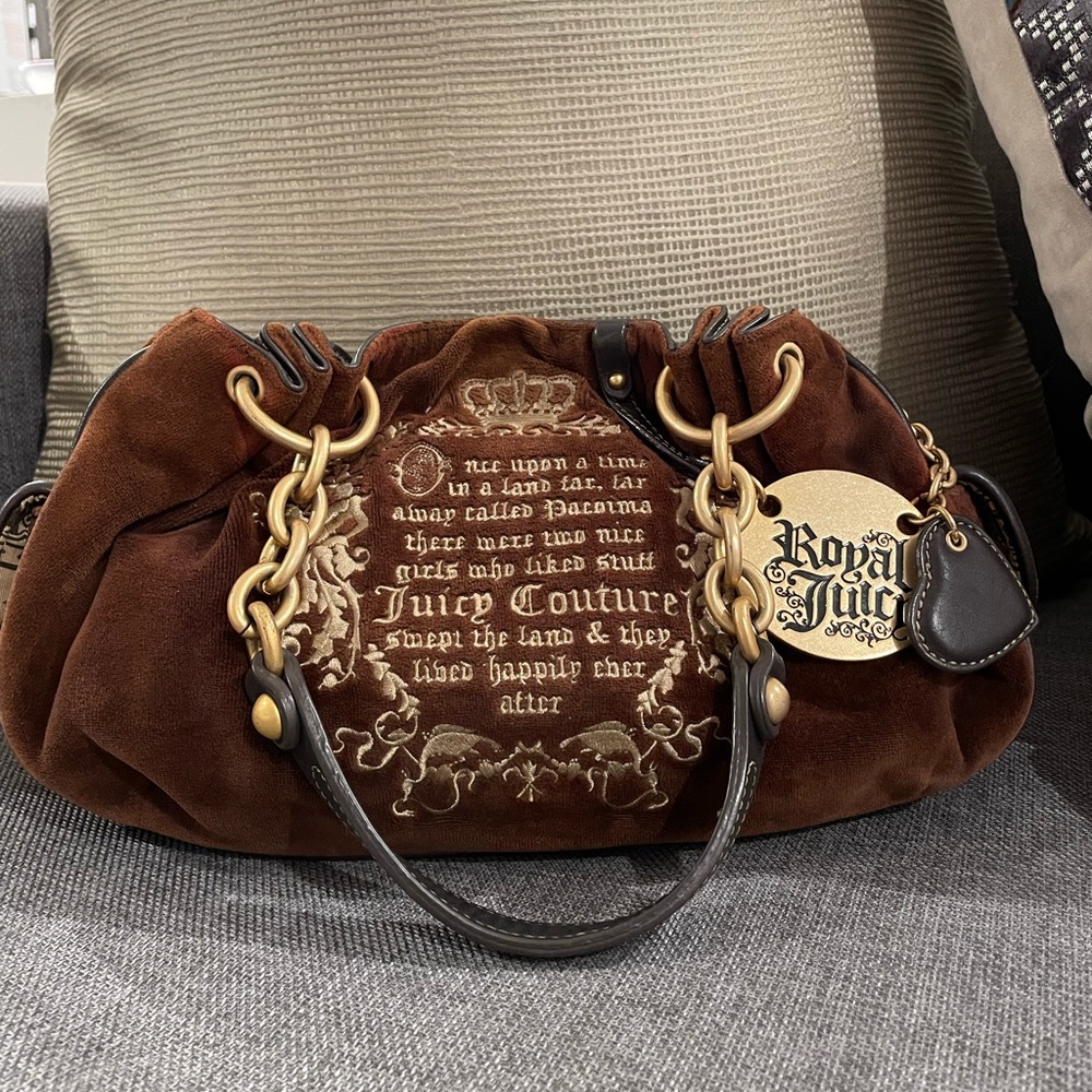 Vintage juicy couture shoulder bag🫶🏻